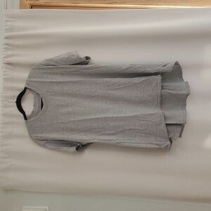 Free People Movement Leg Day Tee Large Gray